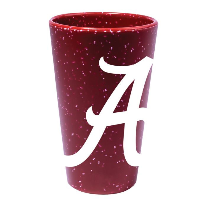 Alabama Crimson Tide Crimson Speckle Silicone Cup 16oz