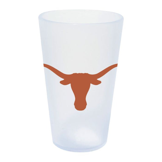 Texas Longhorns Clear Silicone Cup 16oz