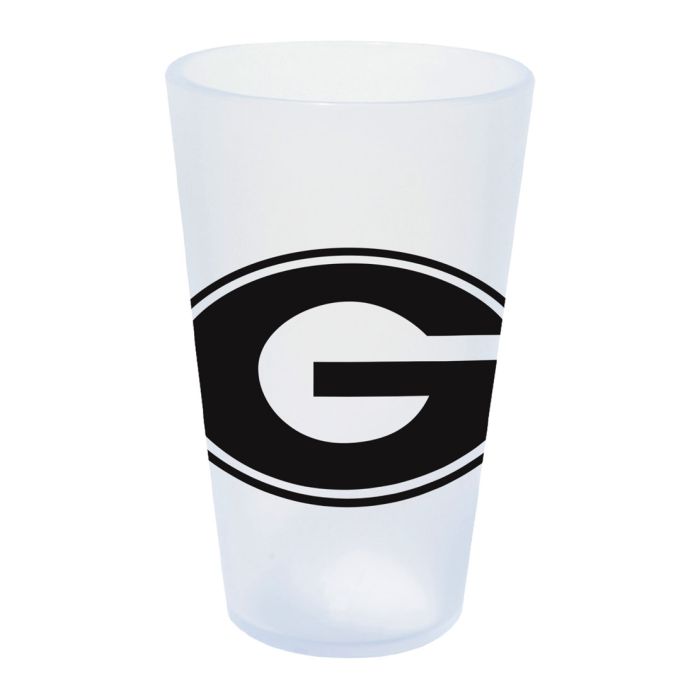 Georgia Bulldogs Clear Silicone Cup 16oz