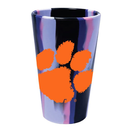 Clemson Tigers Northern Lights Silicone Cup 16oz