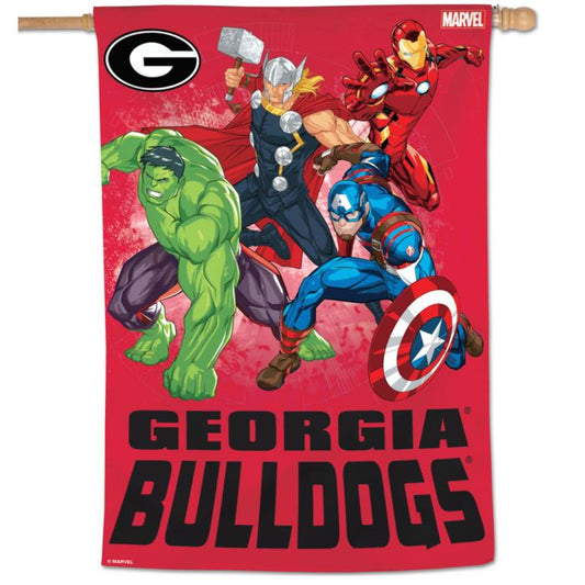 Georgia Bulldogs Marvel Vertical Flag 28" x 40"