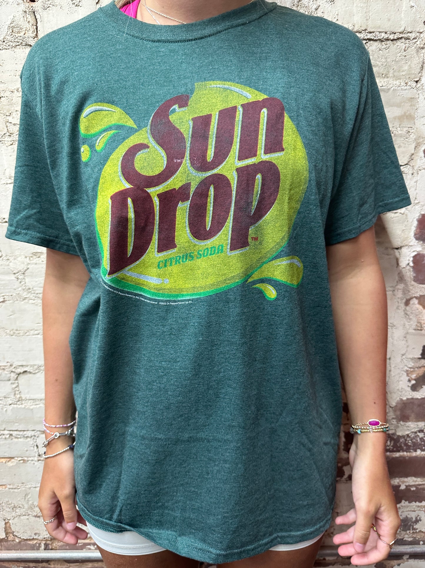 Sun Drop Soda Logo T-Shirt