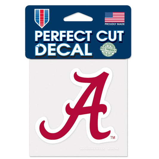 Alabama Crimson Tide Decal 4" X 4"