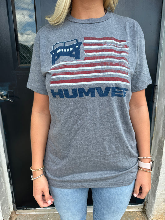 Hummer Red White and Blue T-Shirt