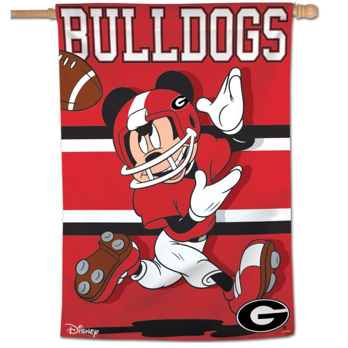 Georgia Bulldogs Disney Vertical Flag 28" x 40"