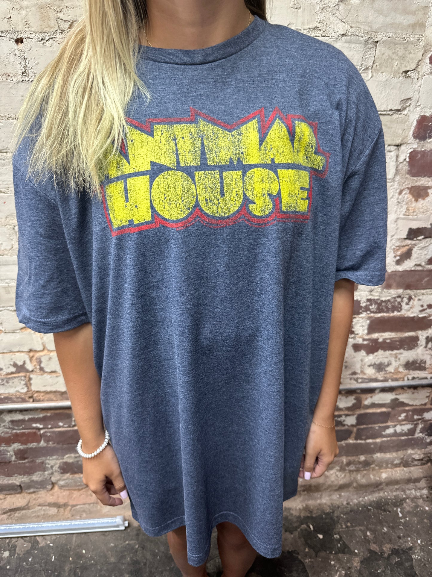 Animal House House Fever Navy Tee Shirt