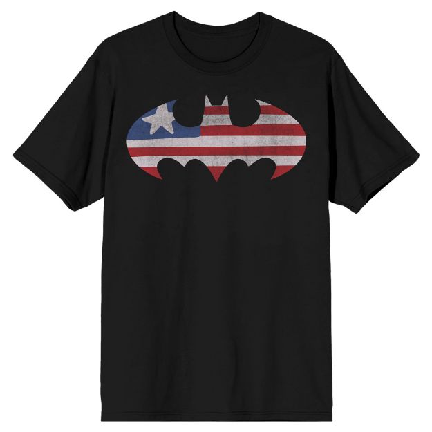 Batman Red White and Blue T-Shirt