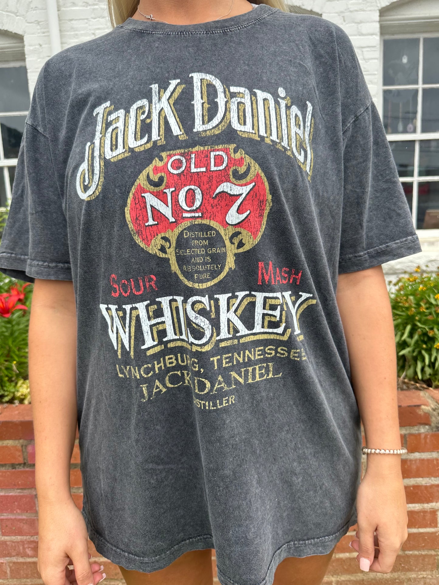 Jack Daniels Distressed T-Shirt