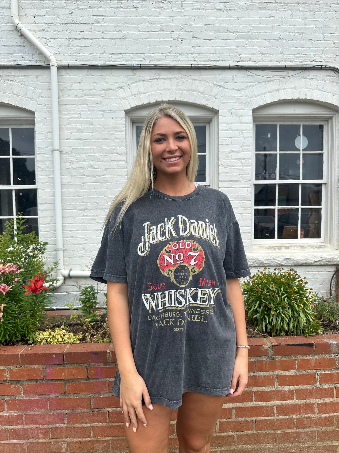 Jack Daniels Distressed T-Shirt