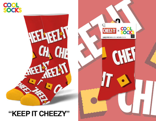 Cheez It Cracker Socks