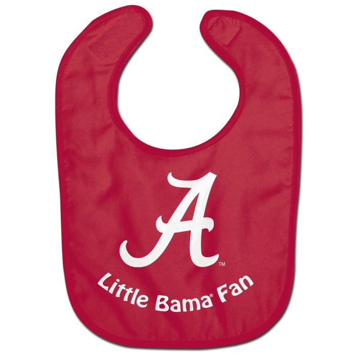 Alabama Crimson Tide Little Bama Fan Baby Bib