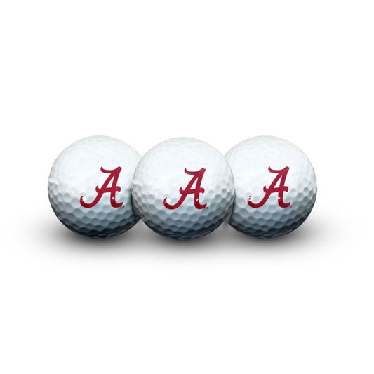 Alabama Crimson Tide Golf Balls Pack of 3