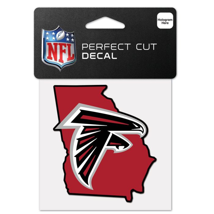 Atlanta Falcons State Shaped Decal